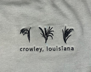 Embroidered Crowley LA Crewneck