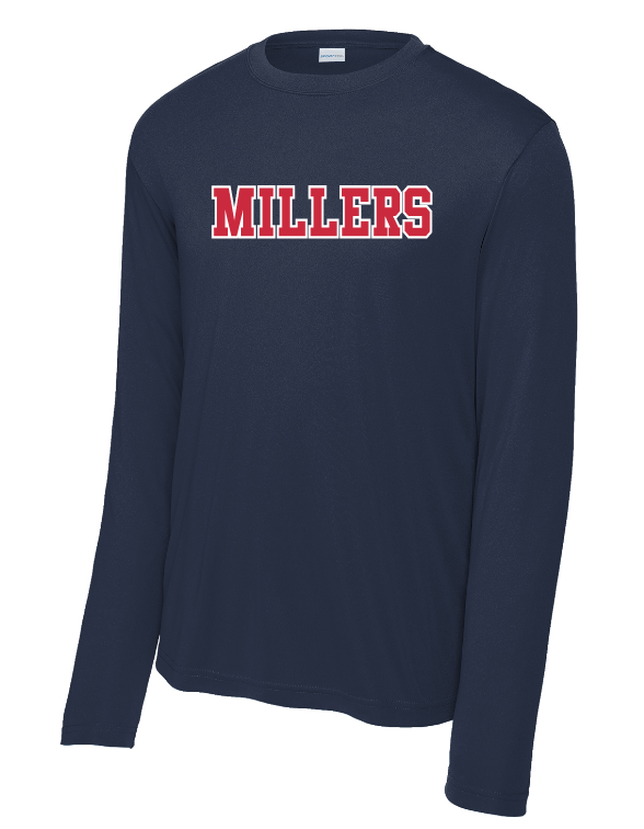 Long Sleeve Dri Fit Millers Tee