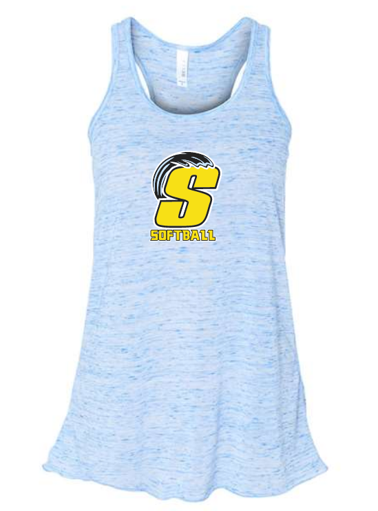 Splash Softball Blue Marble Tank