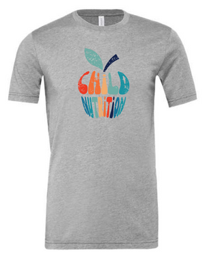 Feeding the Future Grey Child Nutrition Tee