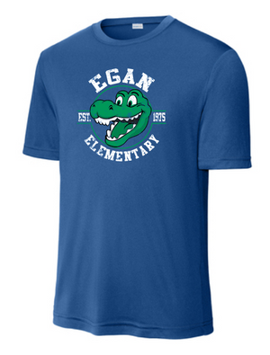 Egan Elementary Royal Dri Fit Tee