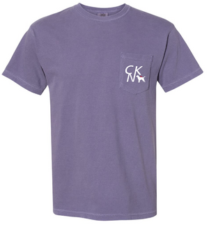 Grape Be Kind Like Carson Comfort Colors Pocket Tee