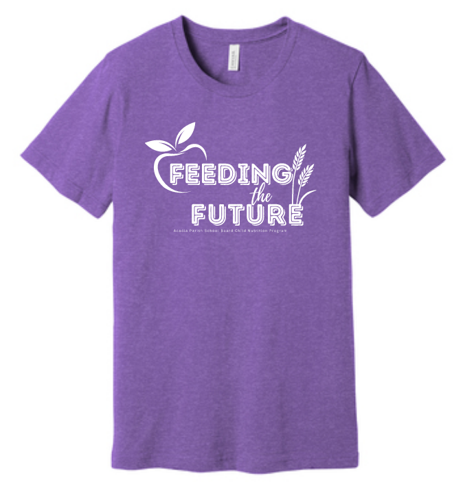 Feeding the Future Purple Tee