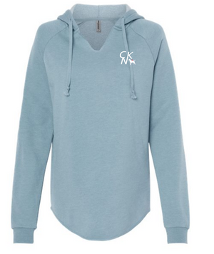 Be Kind Like Carson Misty Blue Women's Hoodie