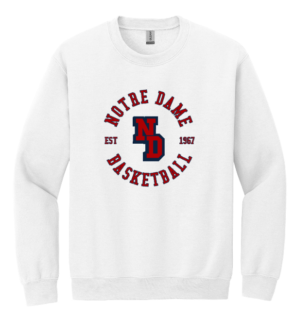 ND Basketball Sweatshirt