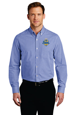 SMS Faculty Gingham Shirt