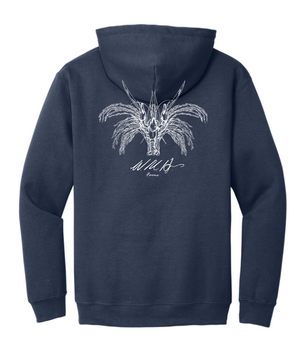 Navy WMH Farms Hoodie