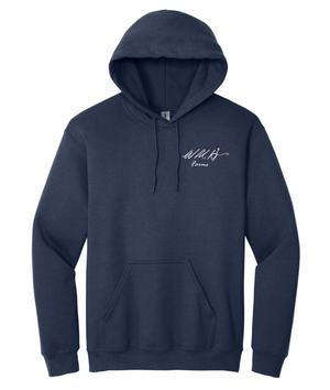 Navy WMH Farms Hoodie